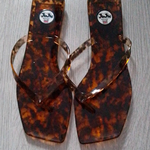 Juju brown plastic - brown, strappy