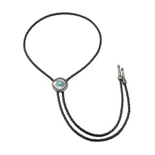 Cowboy Tie Turquoise Bolo Tie