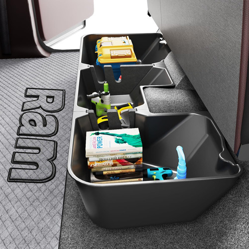 Under seat storage box - under,