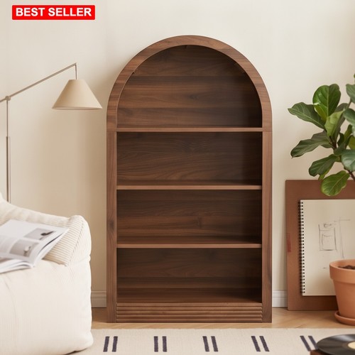 Bookcase arched inch - arched,