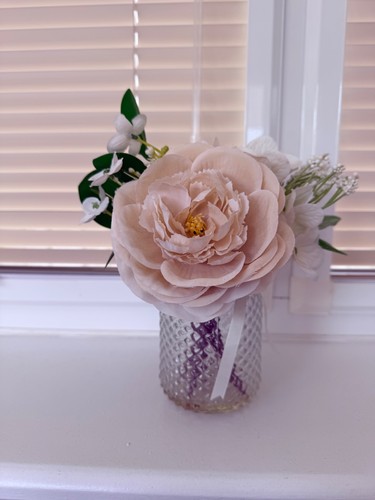Artificial flowers glass - ,