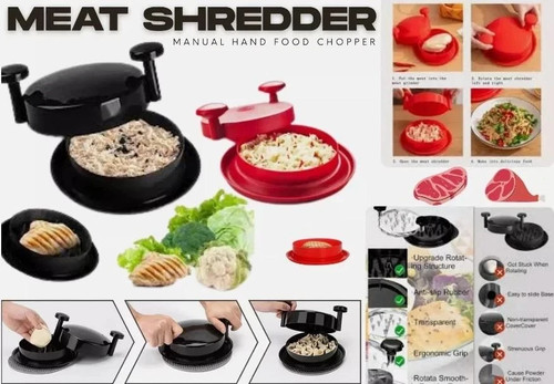 Meat shredder manual hand - meat, food