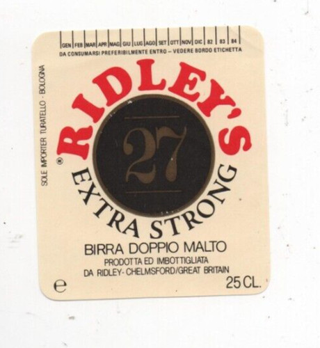 England vintage beer - england, label