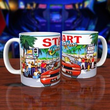 Out Run Mug Retro Computer