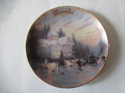 December decorative porcelain - december,