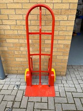 Heavy Duty Sack Truck Industrial Hand Trolley With Pneumatic Tyre Wheel