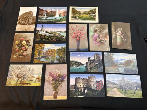Vintage postcard joblot - vintage,