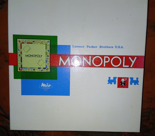Monopoly vintage 1961 - monopoly,