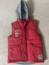 Next Boys Aged 11 Red Gilet