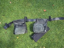 Black Leather Carpenters Tool belt