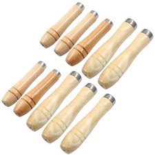 10pcs Wooden File Handle with