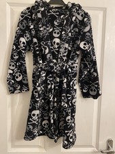 Boys Black And Grey Skull