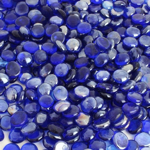 100g glass pebbles 20mm - pebbles, 17-20mm