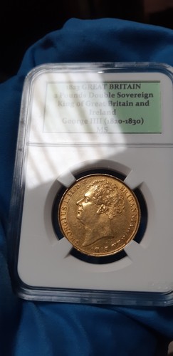 1823 british two pounds - 1823,