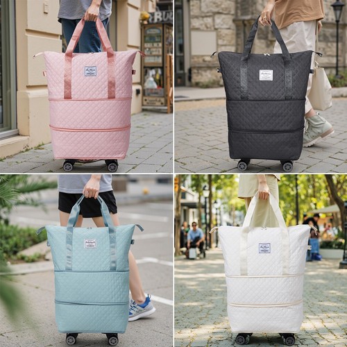 Rolling duffle bag wheeled - rolling,