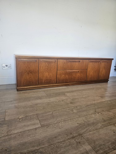 Vintage mid century teak - teak, long