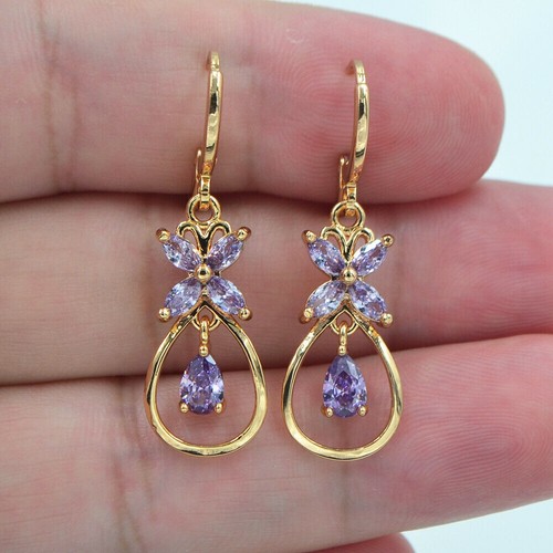 9ct gold amethyst - ,