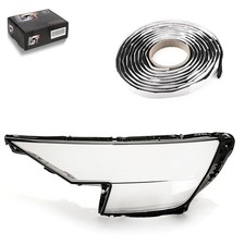 Headlight Glass Diffuser Left LED Matrix Laser Light For Audi Q8 4M 2018-