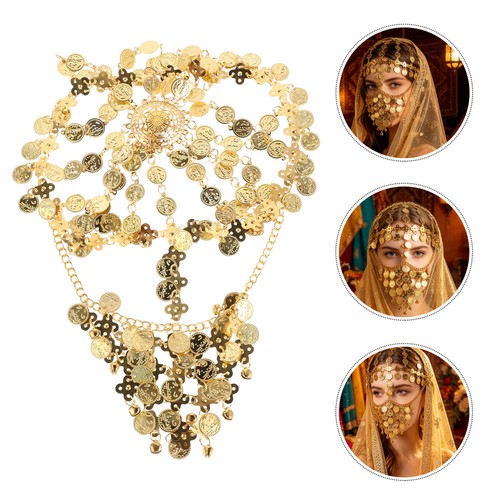 2pcs coin headband head - coin,
