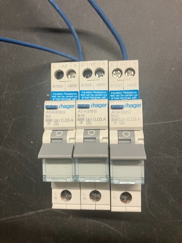 Hager rcbo type 6a 16a - type-a,