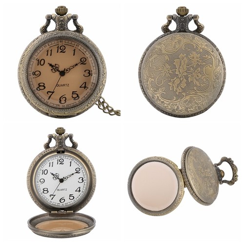Steampunk quartz analog pocket - steampunk,