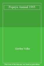 Popeye Annual 1993 By Gordon Volke