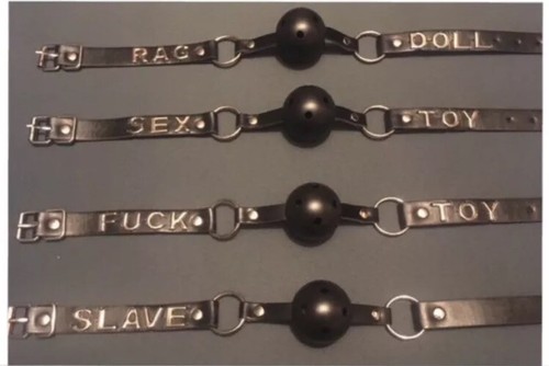 Mouth ball gag bondage - ball, kit