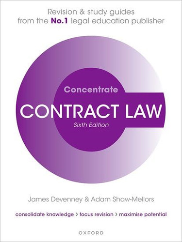 Contract law concentrate - contract,