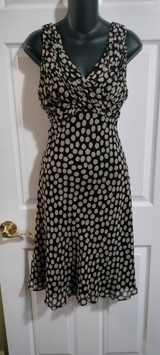 Papell silk polka - silk,