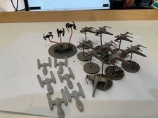 Starwars X wing Y wing and Tie fighers
