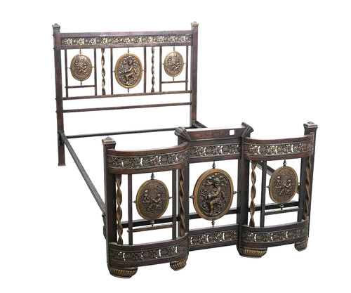 Antique french brass bronze - antique, &
