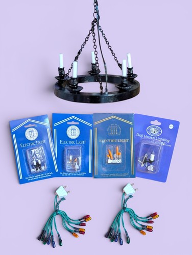 Vintage dolls house electric - house,