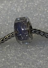  AUTHENTIC OHM GLASS BEAD SPARKLING WINE STERLING SILVER 925