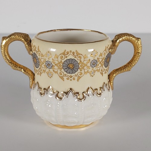 Rare antique coalport - rare, richly