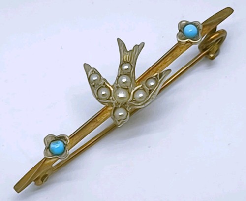 Vtg 1890s victorian gilt - 1890s,