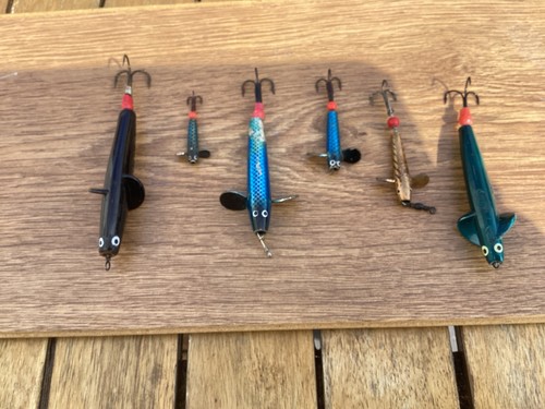 Devon minnows various sizes - various,