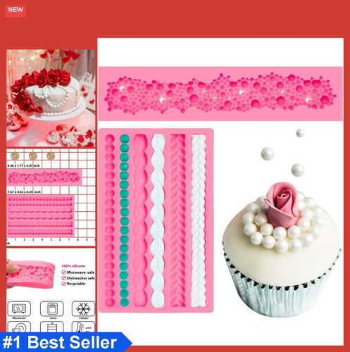 Silicone fondant molds pack - silicone,