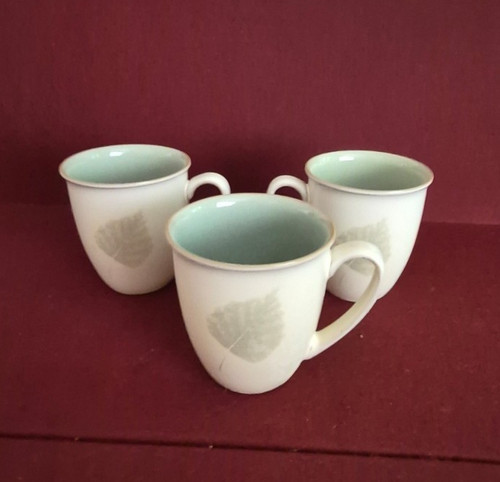 Denby energy leaf coffee mug - leaf,