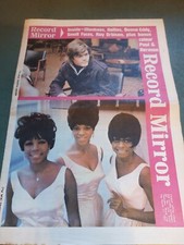 RECORD MIRROR Magazine 11 MARCH 1967 Monkees Supremes Small Faces Roy Orbison 