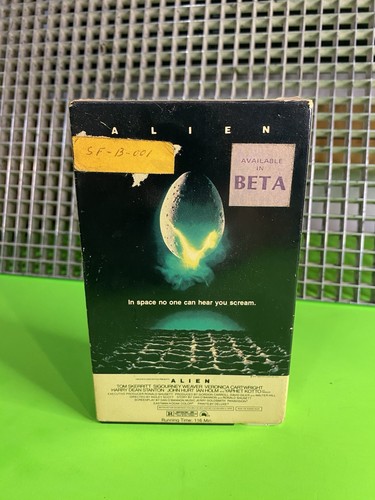 Alien 1st release betamax - alien-,