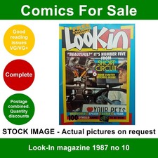 Look-In magazine 1987 no 10