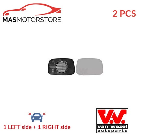 Rear view mirror glass pair - view,