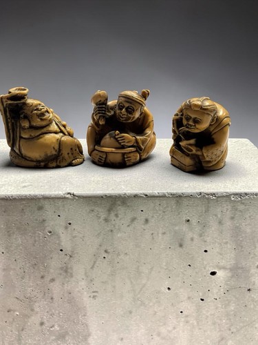 Set japanese netsuke - of,