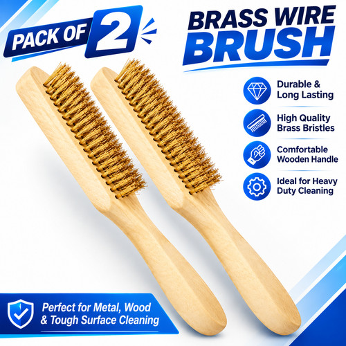Wire brush row rust - 4,