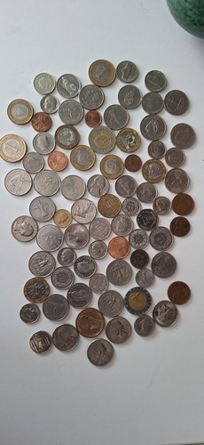 World foreign coin joblot - world,