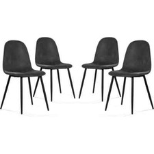 4 Dining Chairs High Back