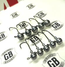  Jig head hooks Soft lures with offset hooks bait 8.5 cm long perch pike 5PCS