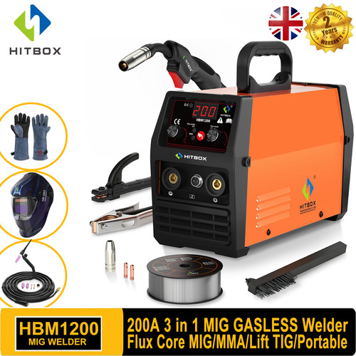Hitbox 3in1 gasless mig welder - 3in1,