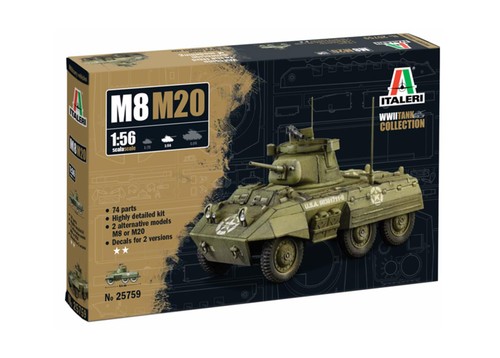 Italeri 25759 m8 m20 - italeri, 1:56