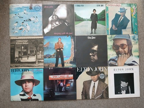 Elton john vinyl lps job - x,